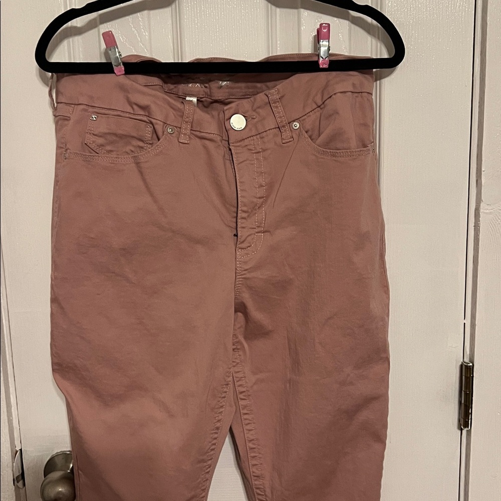 Seven7 Olive and Dusty Rose Pants Set - Picture 5 of 6